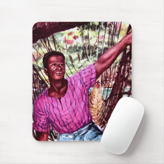 Congolese jongen muismat (Met muis)