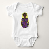Congolese Matryoshka Baby Body Romper (Voorkant)