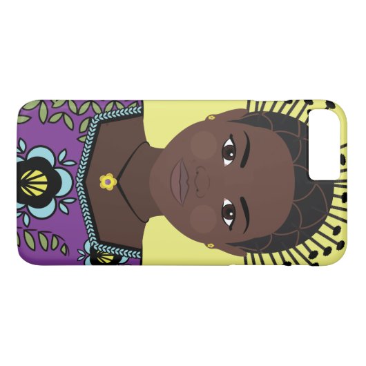 Congolese Matryoshka Hoesje (Achterkant (Horizontaal))