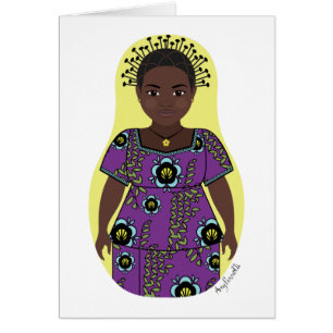 Congolese Matryoshka Kaart
