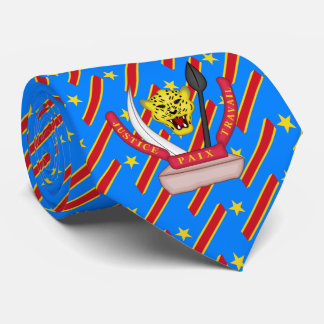 Congolese Vlag & Wapen, Vlag van Congo Stropdas