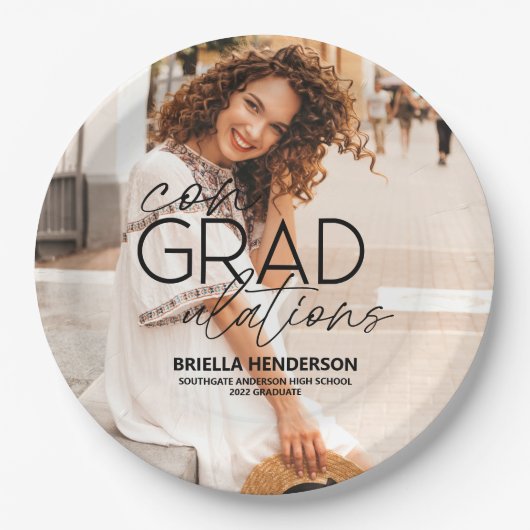 ConGRADeringen Afstuderen Papieren Borden Bordje (Voorkant)