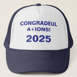 CONGRADEULA+IONS 2025 AFSTUDEERDER TRUCKER PET
