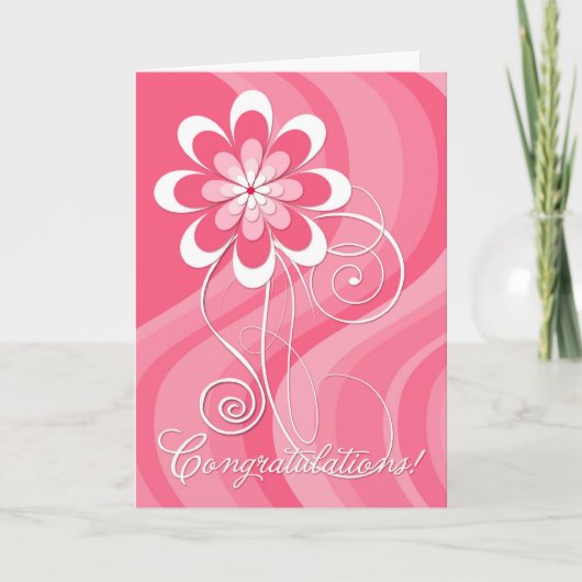 Congradulations - Voltooide Chemotherapie Kaart (Voorkant)