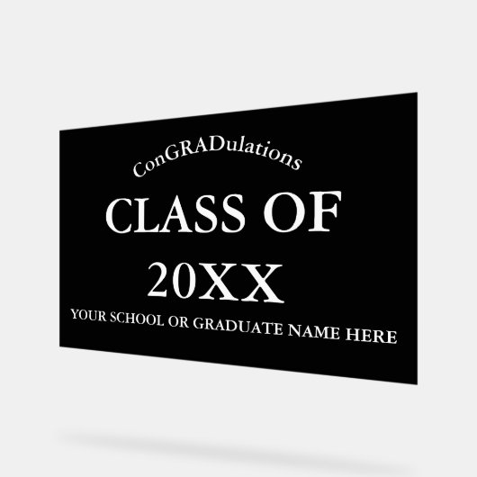 ConGRADuleringen Acryl Bord (Hoek)