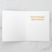 ConGRADuleringen Afstuderen Folded Wenskaart Kaart (Binnen)