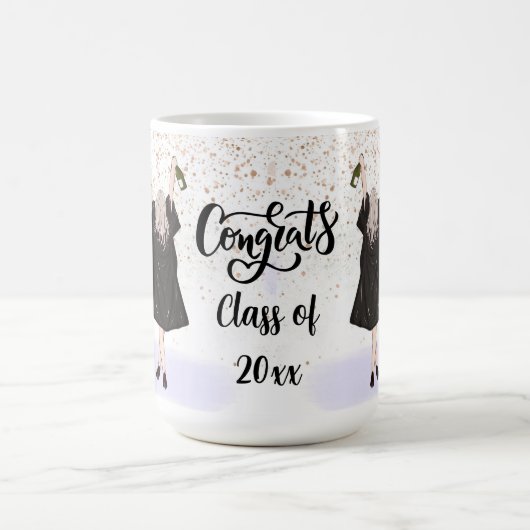 Congraten Afstuderen Koffiemok (Center)