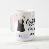 Congraten Afstuderen Koffiemok (Voorkant links)