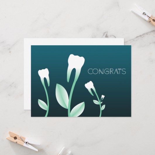 CONGRATEN KAART (Voorkant / Achterkant in situ)