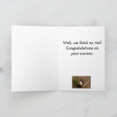 CONGRATEN. KAART/ROOSTER/IETS OM OVER TE KROKEN KAART (Binnen)