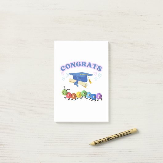 CONGRATEN POST-IT® NOTES (Op bureau)