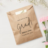 Congrats Afstuderen partij snoep gunsten Bedankzakje (Gezegeld)