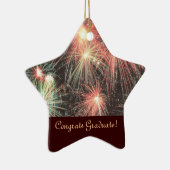 Congrats Afstuderen Star Ornament (Rechts)