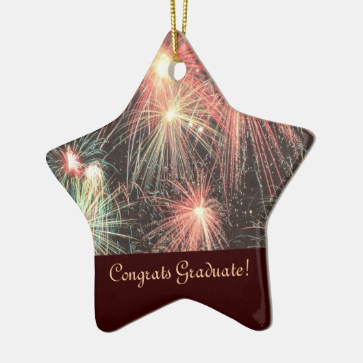 Congrats Afstuderen Star Ornament (Links)