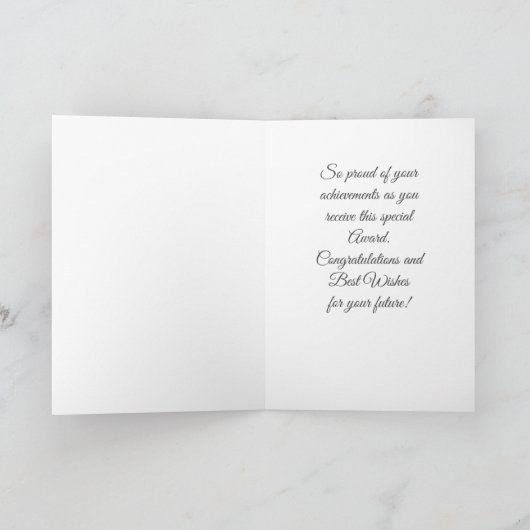 Congrats Beursontvanger kaart (Binnen)