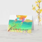 Congrats bij het Verloving Kaart (Gele Bloem)