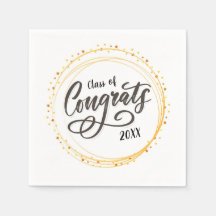 Congrats Class of Napkins