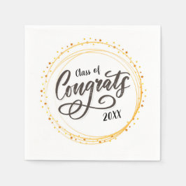 Congrats Class of Napkins Servet