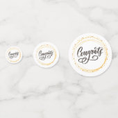 Congrats confetti (Achterkanten)