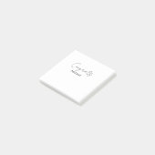 Congrats congratulations graduate name date  post-it® notes (Schuin)