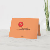 congrats gediplomeerde kegelenkaart kaart (Achterkant)