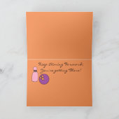 congrats gediplomeerde kegelenkaart kaart (Binnen)