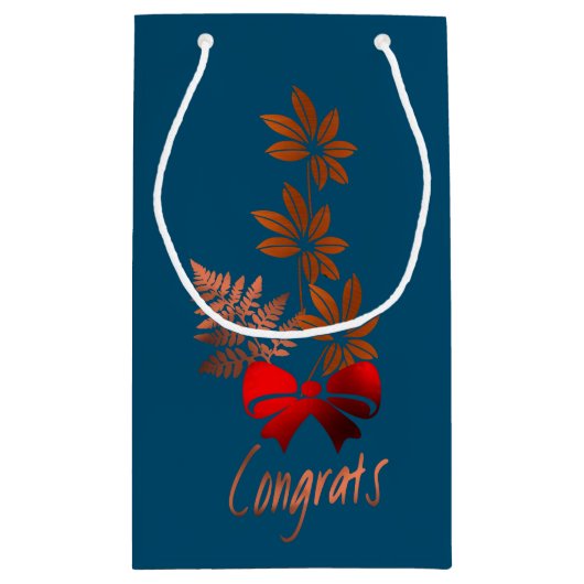 Congrats Gift Bag Klein Cadeauzakje (Achterkant)