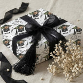 Congrats Grad Cap Photo Personalized Class of 2026 Cadeaupapier