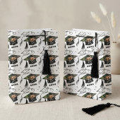 Congrats Grad Cap Photo Personalized Class of 2026 Cadeaupapier