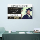 Congrats Grad! Custom Graduation Banner (Beurs)