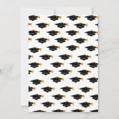 Congrats Grad Custom Name Graduation Kaart (Achterkant)