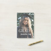 Congrats graduate name university name class 20XX Post-it® Notes (Op bureau)