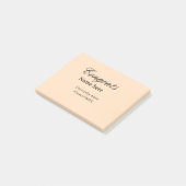 Congrats graduate university name class of 20XX na Post-it® Notes (Schuin)