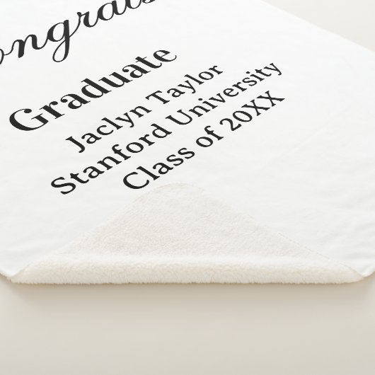 Congrats graduation name university name class of  sherpa deken (3/4)