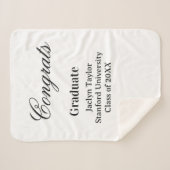 Congrats graduation name university name class of sherpa deken (Voorkant (horizontaal))