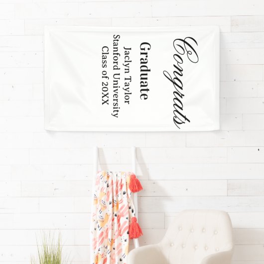 Congrats graduation name university name class of spandoek (Insitu)