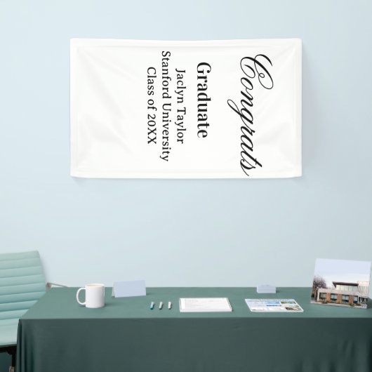 Congrats graduation name university name class of spandoek (Beurs)