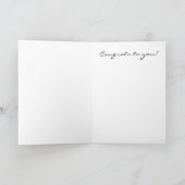 Congrats! Ik ben zo gelukkig voor u! Kaart (Binnen)