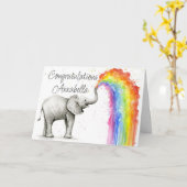 Congrats kaarten - LGBTQI Gelukkig.... (Gele Bloem)