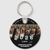 Congrats Name Party Graduation Class Off.. Favor Sleutelhanger (Achterkant)