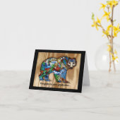 Congrats on your graduation Folded Greeting Card Kaart (Gele Bloem)