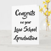 Congrats op uw Kaart van de Afstuderen van de (Gele Bloem)