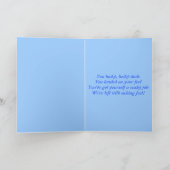 Congrats op Uw Nieuwe Makkelijke Baan Kaart (Binnen)