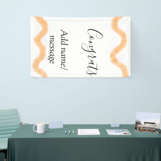 Congrats orange spiral Spanish border boho retro n Spandoek (Beurs)