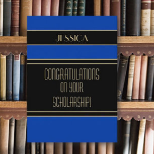 Congrats Scholarship-kaart Kaart