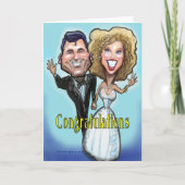 Congrats Wedding Dolls Kaart (Voorkant)