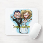Congrats Wedding Dolls Muismat (Met muis)