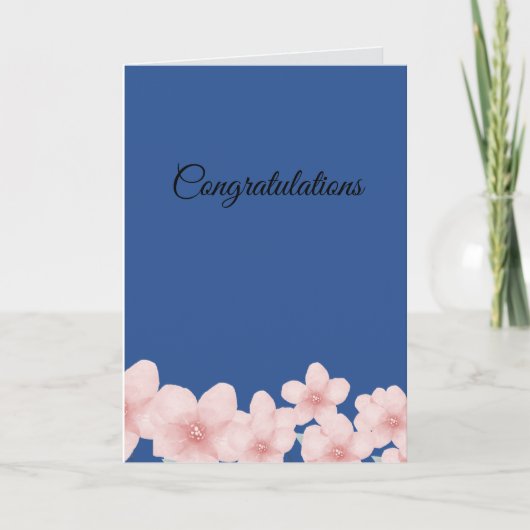 congratulated kaart (Voorkant)