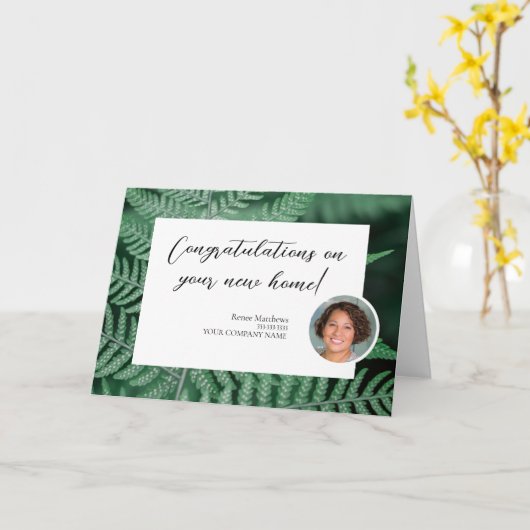 Congratulatie Met Uw Nieuwe Huis Notitiekaart (Gele Bloem)