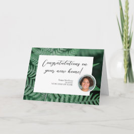 Congratulatie Met Uw Nieuwe Huis Notitiekaart